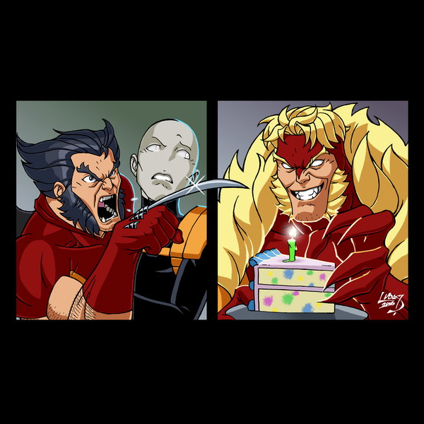 Wol Yelling At Sab Meme - Adult & Kids T-Shirts, Sweatshirts & Hoodies apparel design preview 1