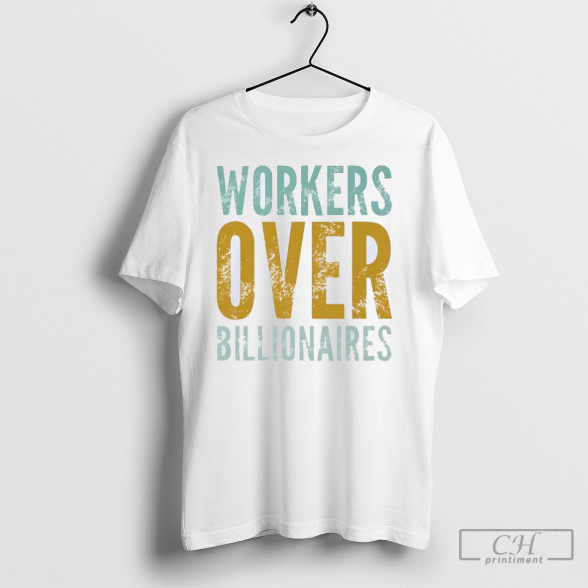 Workers Over Billionaires - Adult & Kids T-Shirts, Sweatshirts & Hoodies apparel design preview 1