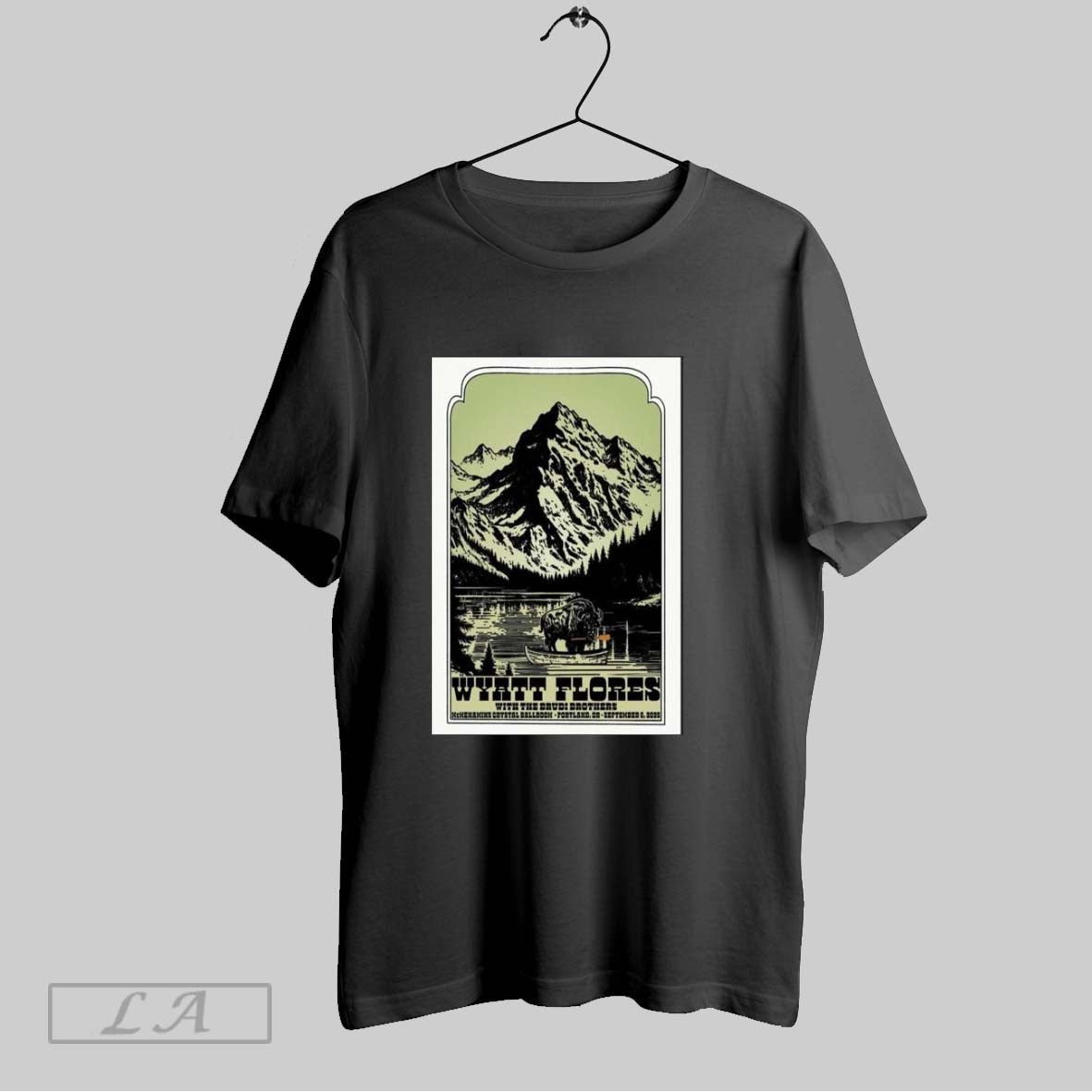 Wyatt Flores Portland Or September 6 2025 Concert - Adult & Kids T-Shirts, Sweatshirts & Hoodies apparel design preview 1