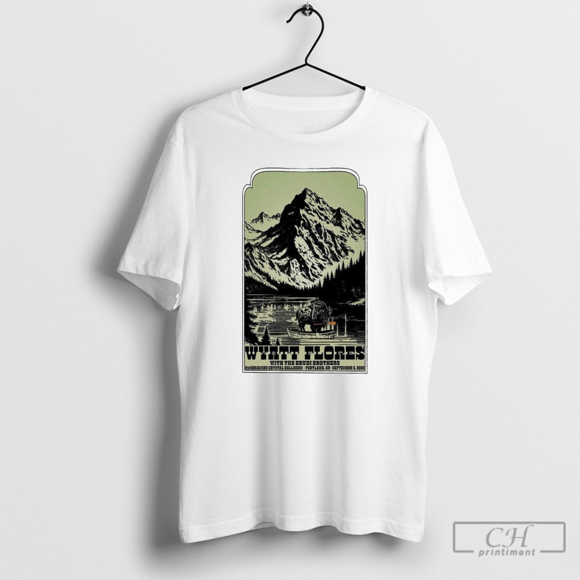 Wyatt Flores Portland Or September 6 2025 Concert - Adult & Kids T-Shirts, Sweatshirts & Hoodies apparel design preview 1