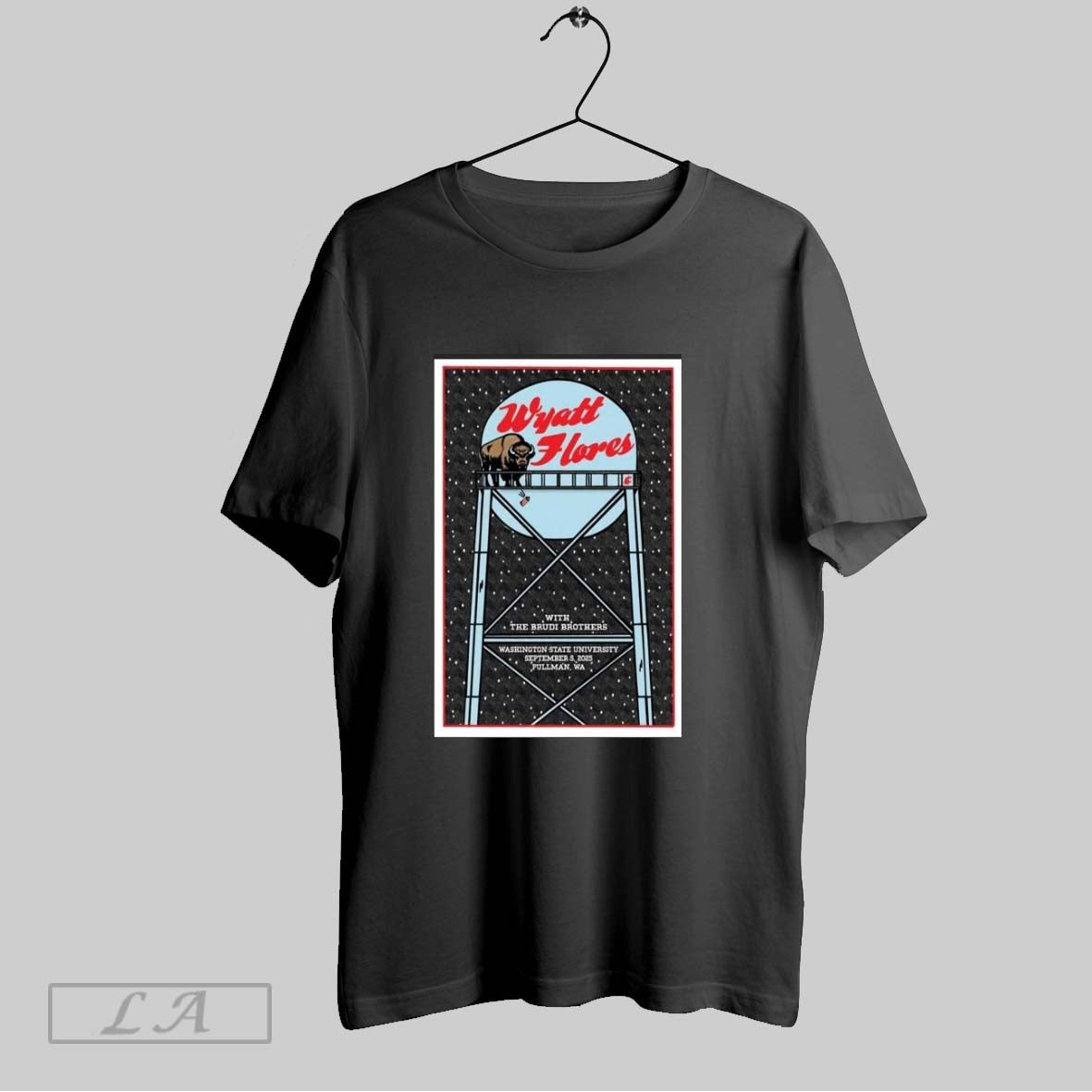 Wyatt Flores Pullman Wa September 5 2025 Concert - Adult & Kids T-Shirts, Sweatshirts & Hoodies apparel design preview 1