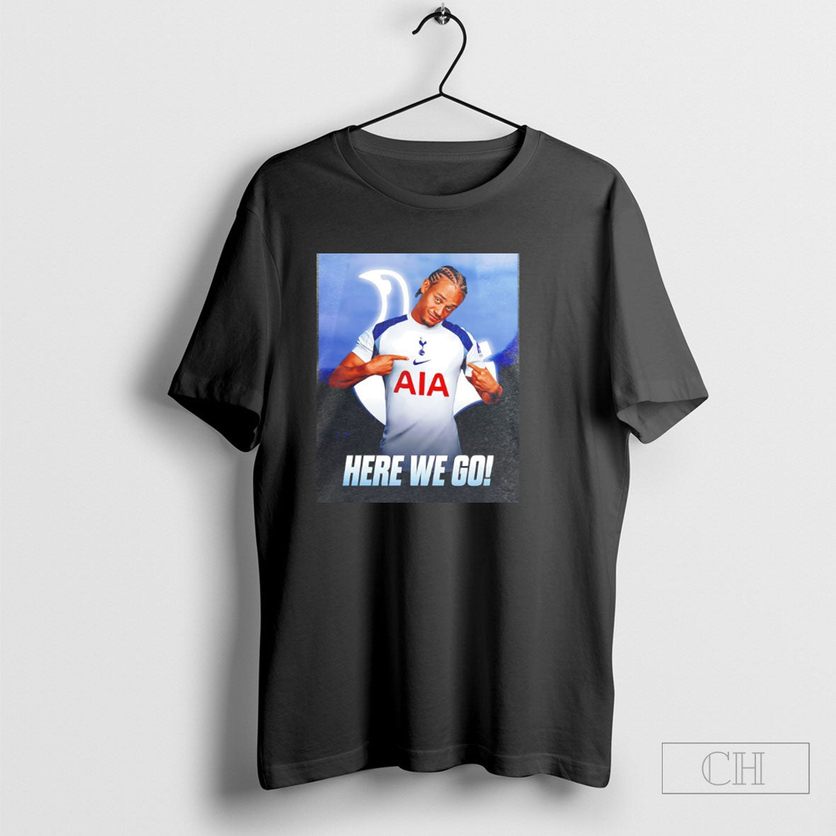 Xavi Simons To Tottenham Here We Go - Adult & Kids T-Shirts, Sweatshirts & Hoodies apparel design preview 1