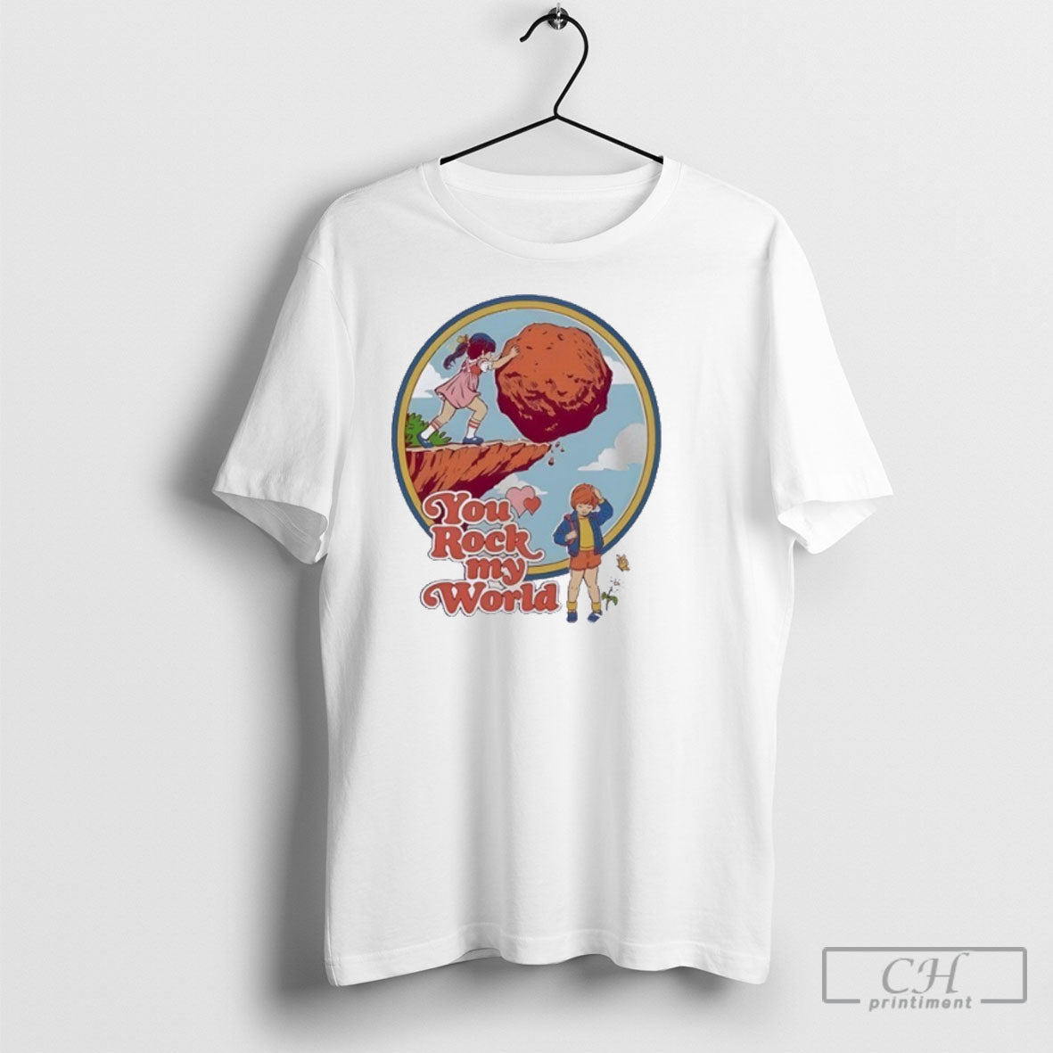You Rock My World - Adult & Kids T-Shirts, Sweatshirts & Hoodies apparel design preview 1