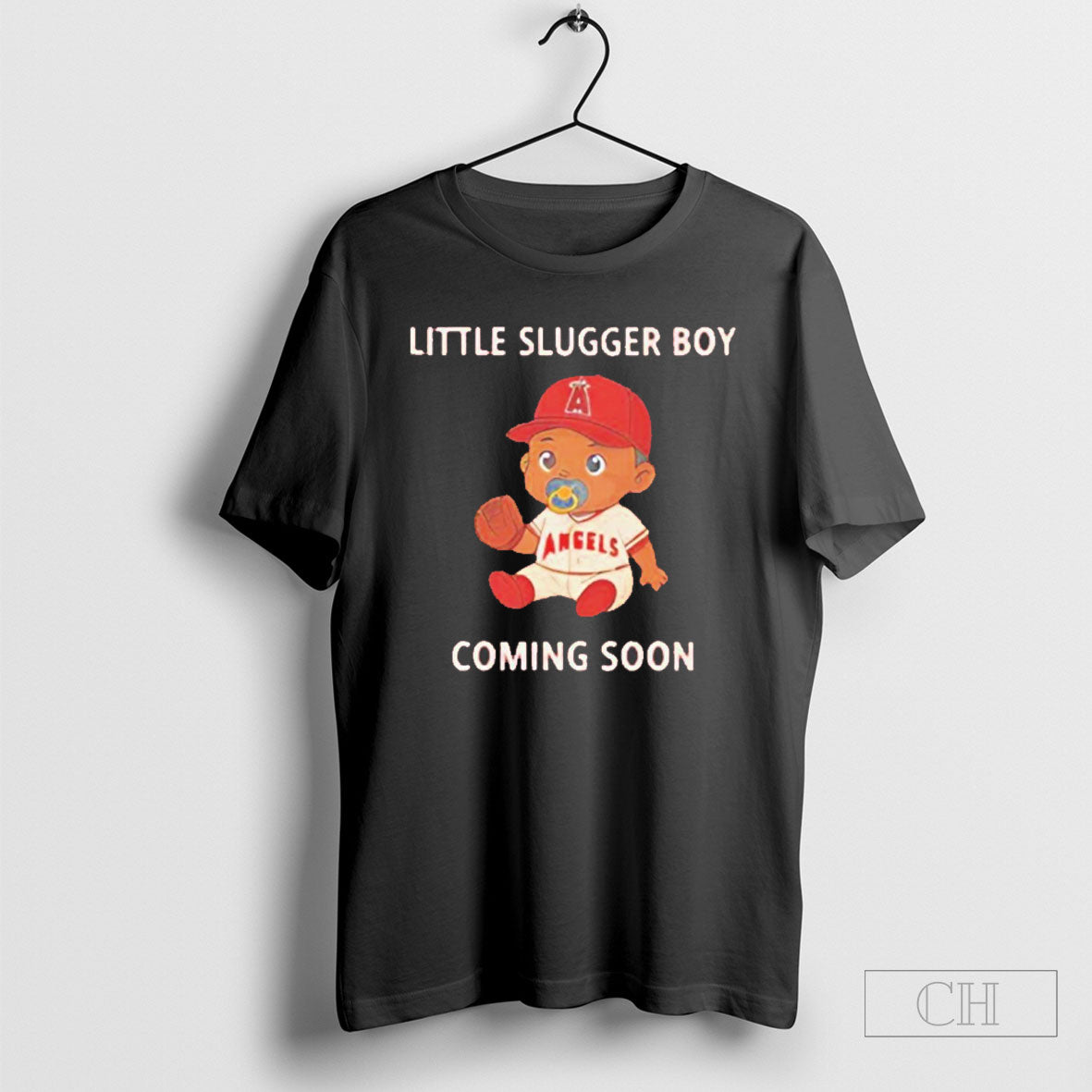 Yusei Kikuchi Little Slugger Boy Coming Soon - Adult & Kids T-Shirts, Sweatshirts & Hoodies apparel design preview 1