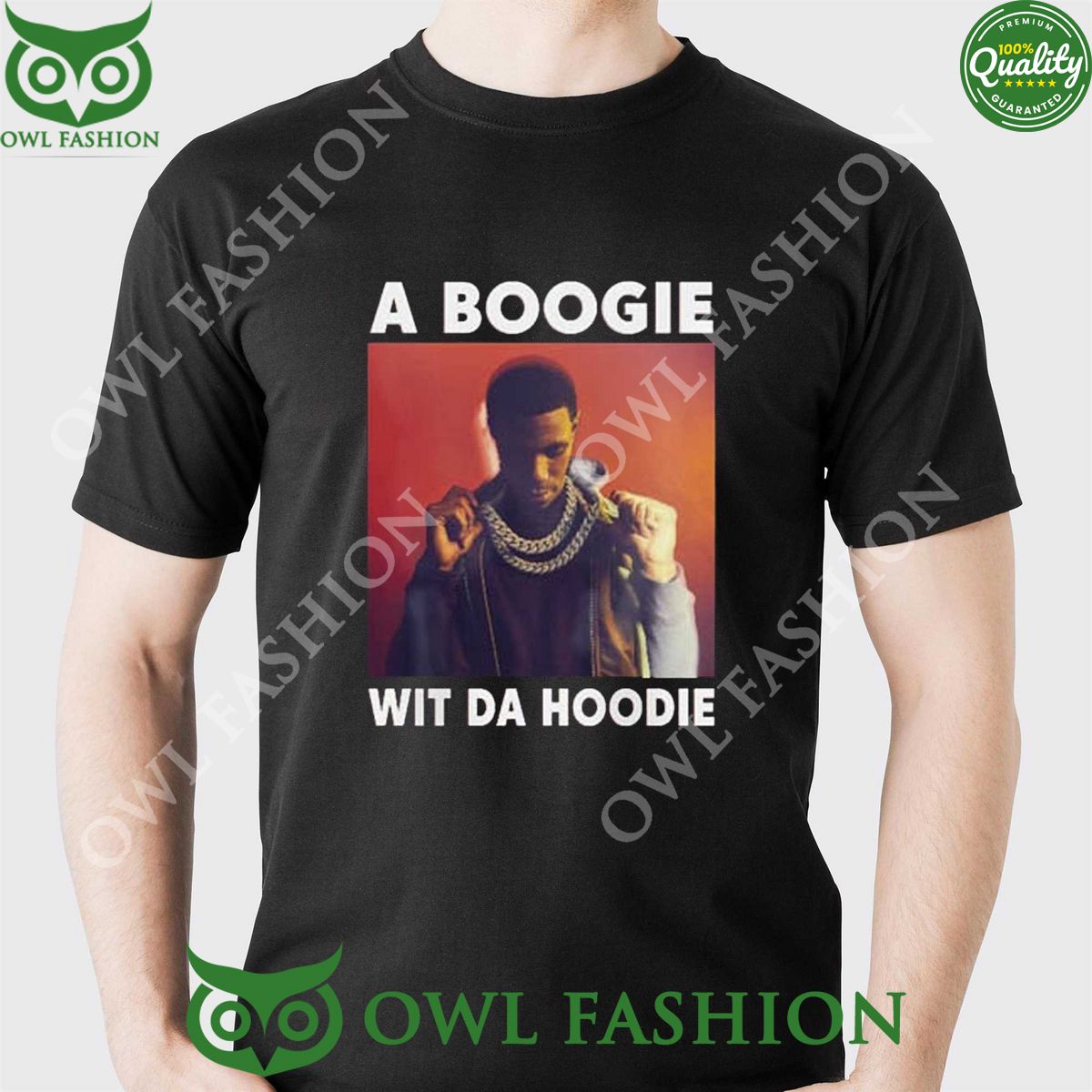 A Boogie Wit Da Me Myself Tour - Adult & Kids T-Shirts, Sweatshirts & Hoodies apparel design preview 1