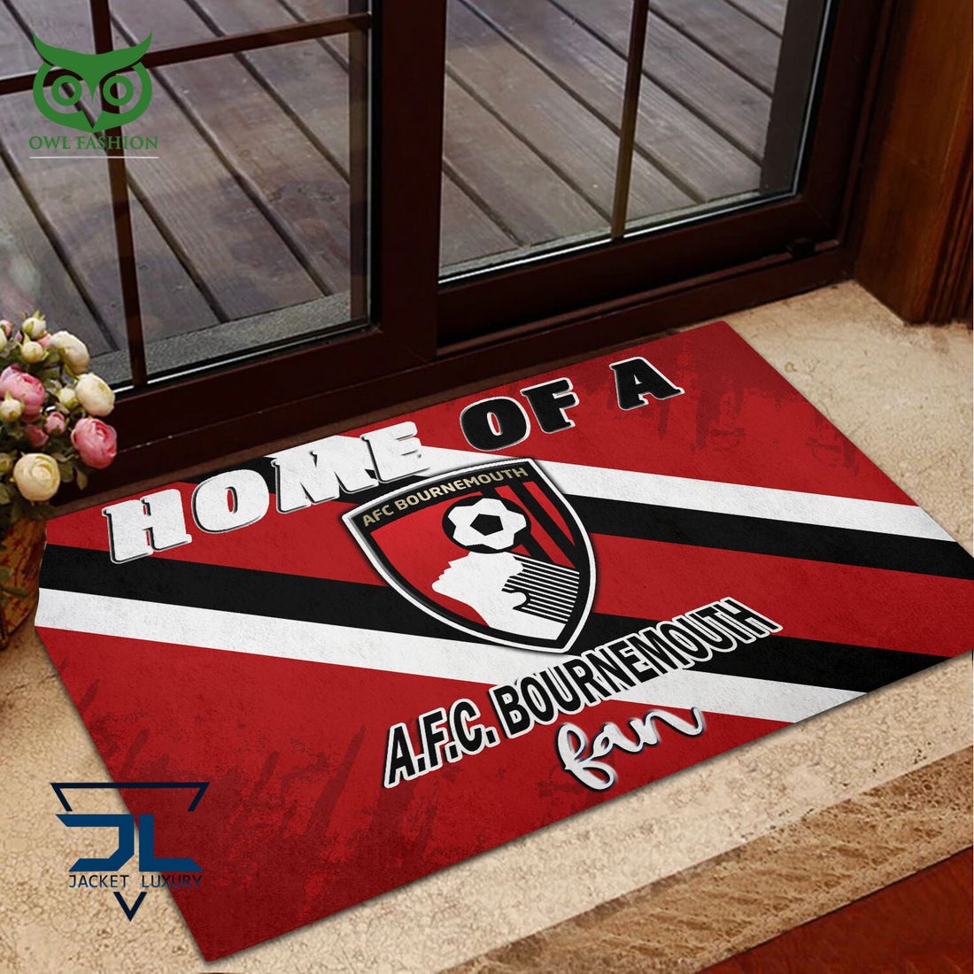 A.F.C. Bournemouth Premier League Custom Doormat - Adult & Kids T-Shirts, Sweatshirts & Hoodies apparel design preview 1