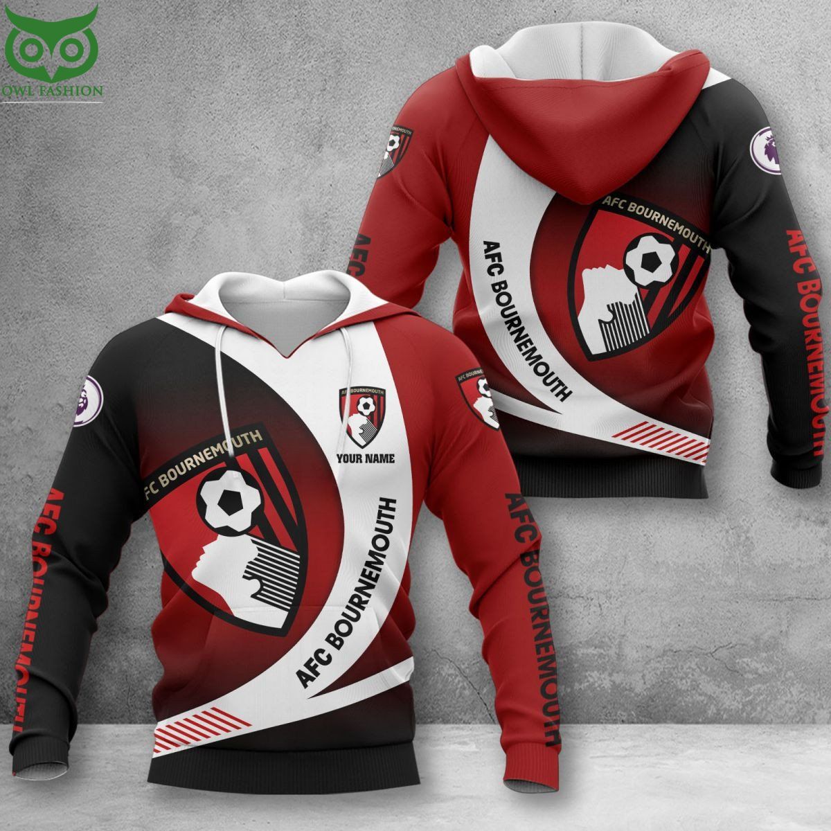 A.F.C. Bournemouth Premier League - Adult & Kids T-Shirts, Sweatshirts & Hoodies apparel design preview 1