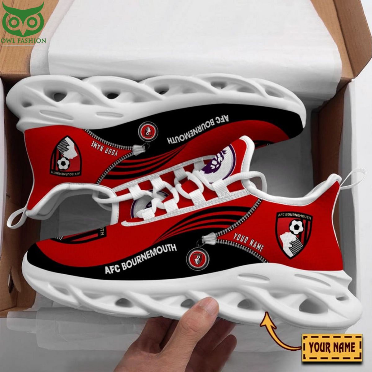 A.F.C. Bournemouth Premiership Team Max Soul - Adult & Kids T-Shirts, Sweatshirts & Hoodies apparel design preview 1