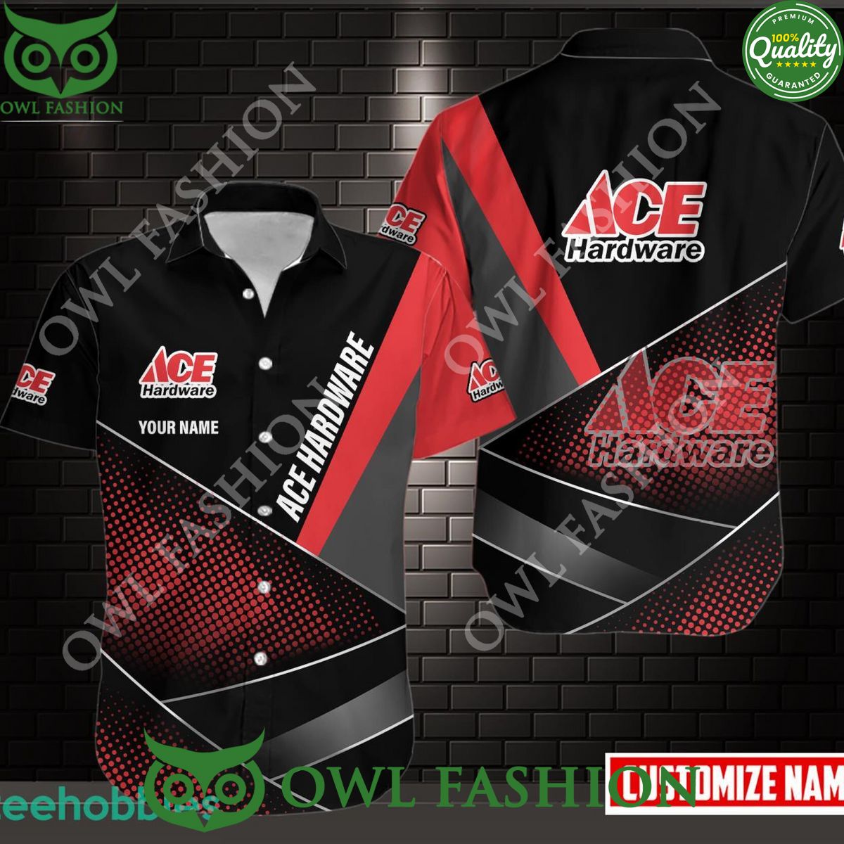Ace Hardware Aloha Summer Personalized Hawaiian - Adult & Kids T-Shirts, Sweatshirts & Hoodies apparel design preview 1