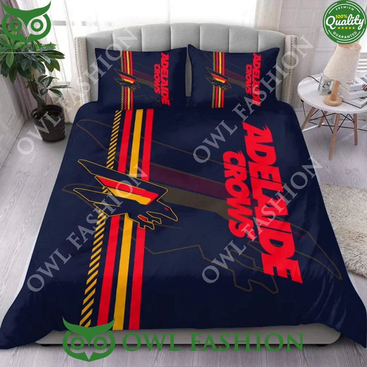 Adelaide Crows Football AFL Bedding set - Adult & Kids T-Shirts, Sweatshirts & Hoodies apparel design preview 1
