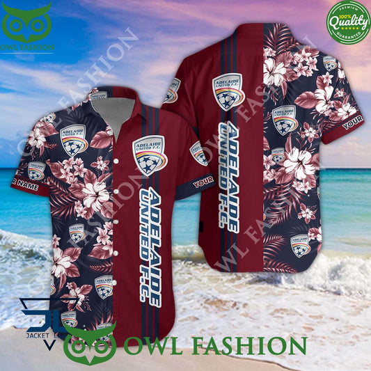 Adelaide United A League Football Hawaiian and short - Adult & Kids T-Shirts, Sweatshirts & Hoodies apparel design preview 1