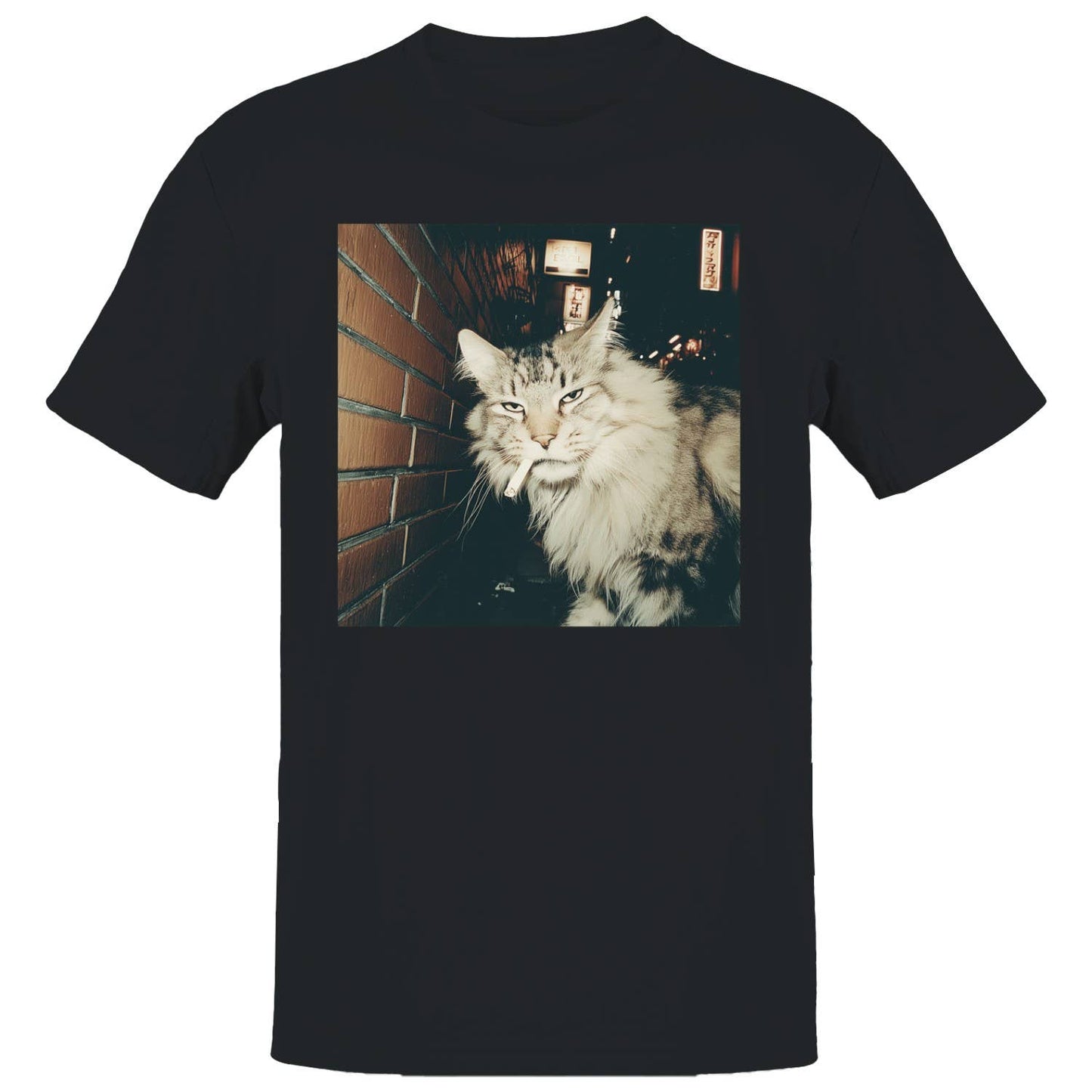 Neon Alley Cool Cat Men's - Adult & Kids T-Shirts, Sweatshirts & Hoodies apparel design preview 1