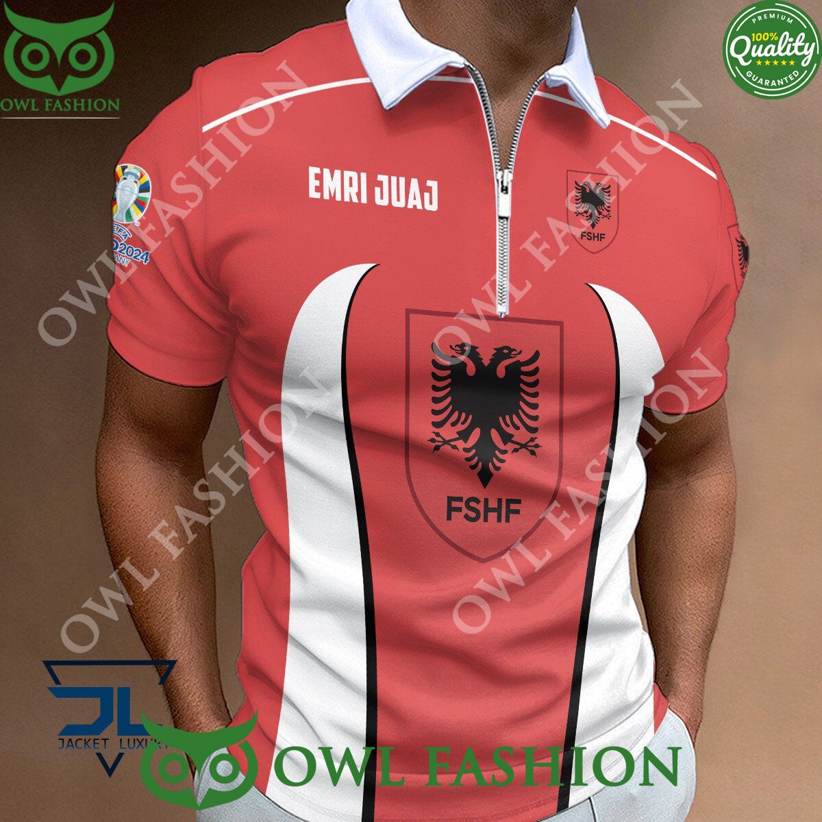 Albania Euro Champion 2024 National Team Polo - Adult & Kids T-Shirts, Sweatshirts & Hoodies apparel design preview 1