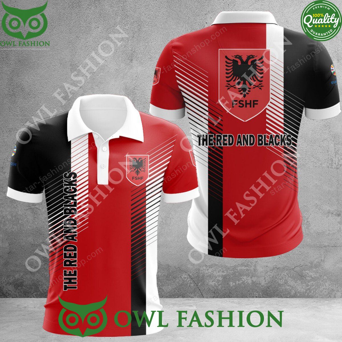 Albania national football team FSHF The Red and - Adult & Kids T-Shirts, Sweatshirts & Hoodies apparel design preview 1