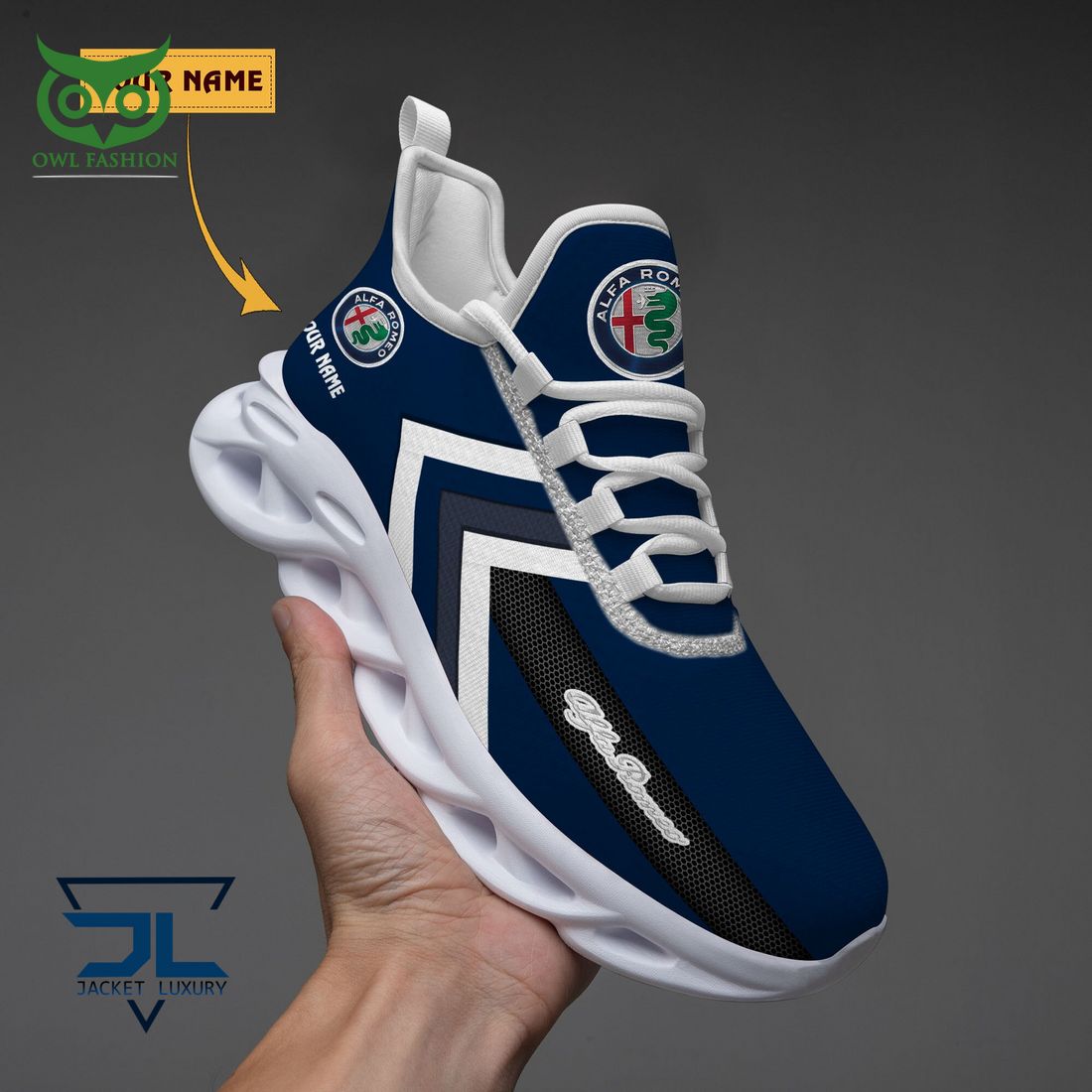 Alfa Romeo Car Brand Max Soul Sneakers - Adult & Kids T-Shirts, Sweatshirts & Hoodies apparel design preview 1