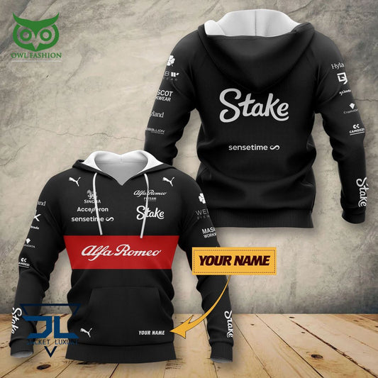 Alfa Romeo F1 Team 3D Printed - Adult & Kids T-Shirts, Sweatshirts & Hoodies apparel design preview 1