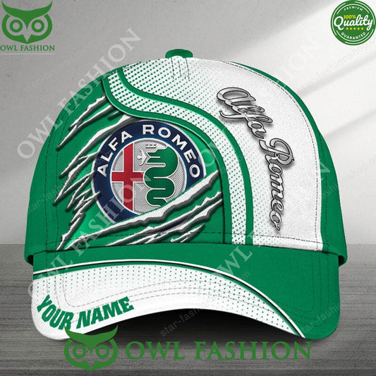 Alfa Romeo Scratches Custom Name Limited Classic Cap - Adult & Kids T-Shirts, Sweatshirts & Hoodies apparel design preview 1