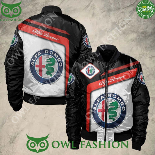 Alfa Romeo Sport 3D Bomber Jacket - Adult & Kids T-Shirts, Sweatshirts & Hoodies apparel design preview 1