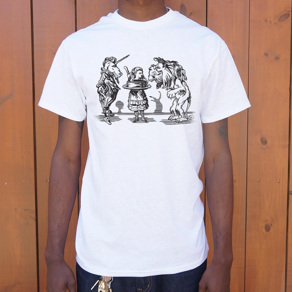 Alice And Unicorn - Adult & Kids T-Shirts, Sweatshirts & Hoodies apparel design preview 1