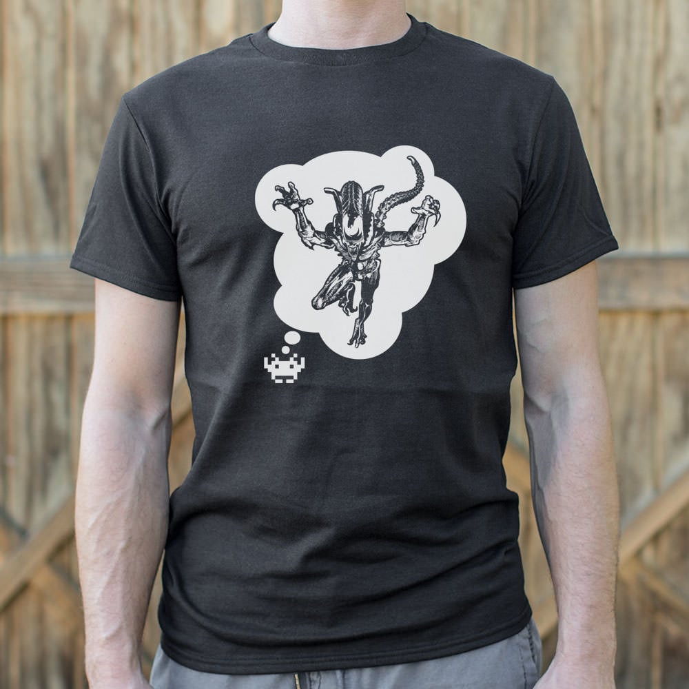 Alien Invader - Adult & Kids T-Shirts, Sweatshirts & Hoodies apparel design preview 1