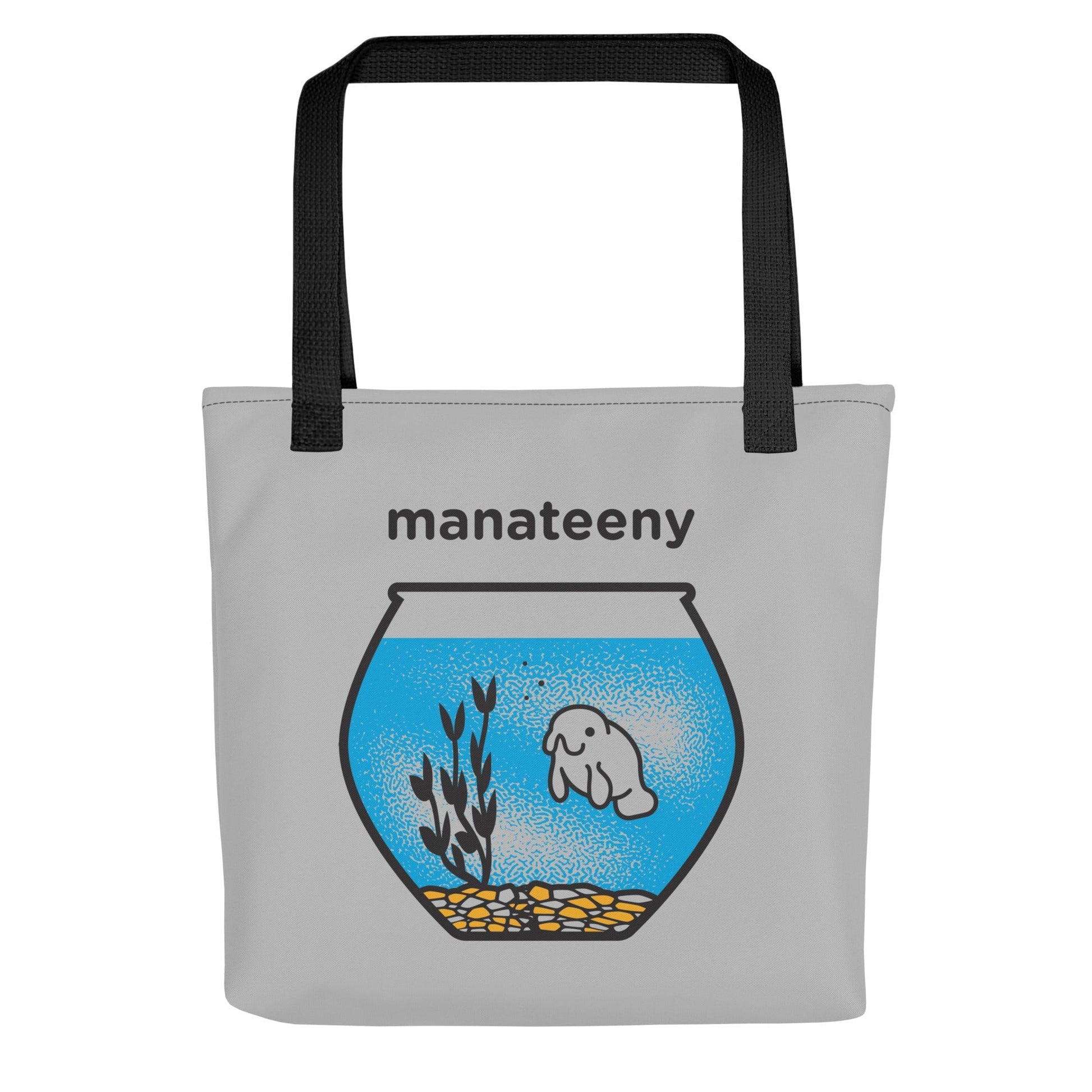 Manateeny Tote Bag - Adult & Kids T-Shirts, Sweatshirts & Hoodies apparel design preview 1