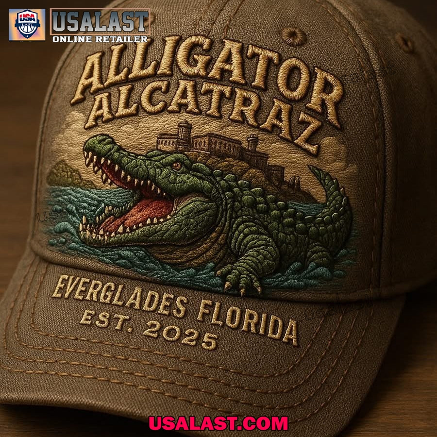 Alligator Alcatraz Everglades Florida 2025 Classic - Adult & Kids T-Shirts, Sweatshirts & Hoodies apparel design preview 1