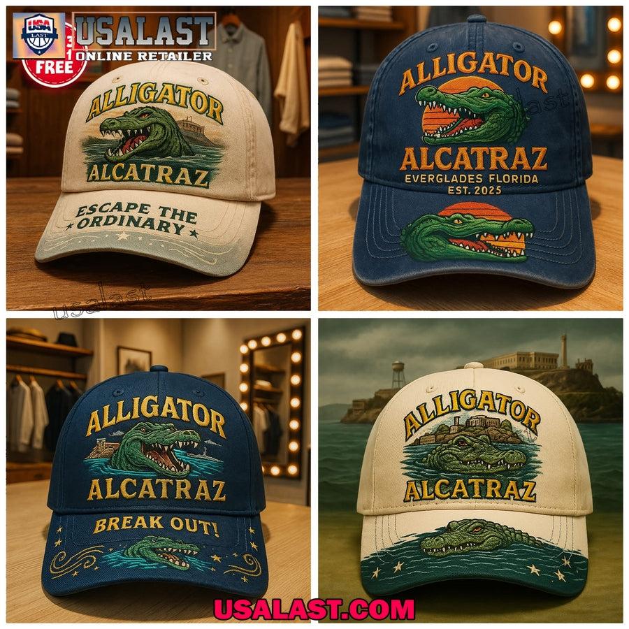 Alligator Alcatraz Wild Style Legend Classic Cap - Adult & Kids T-Shirts, Sweatshirts & Hoodies apparel design preview 1