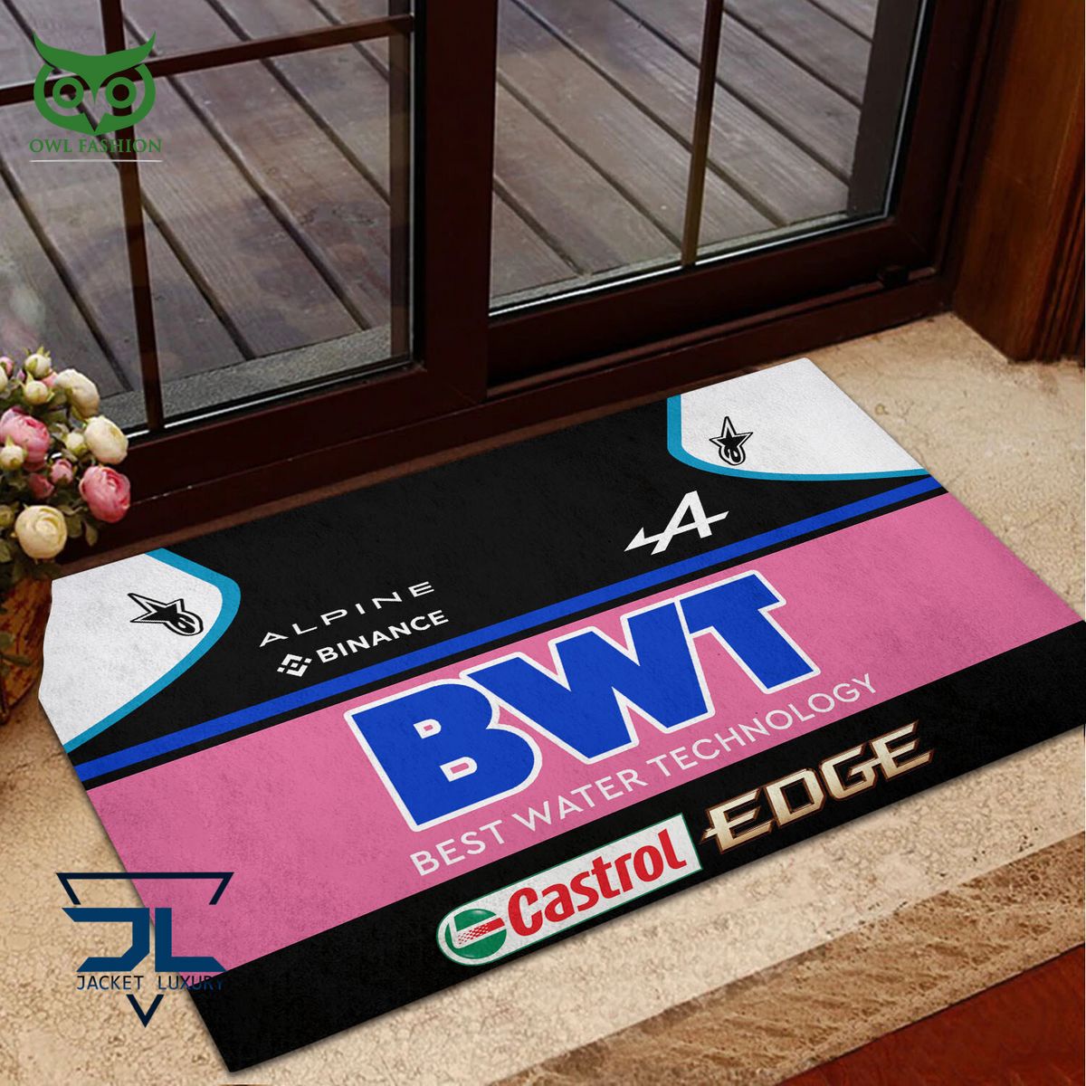 Alpine F1 Team Limited Doormat - Adult & Kids T-Shirts, Sweatshirts & Hoodies apparel design preview 1