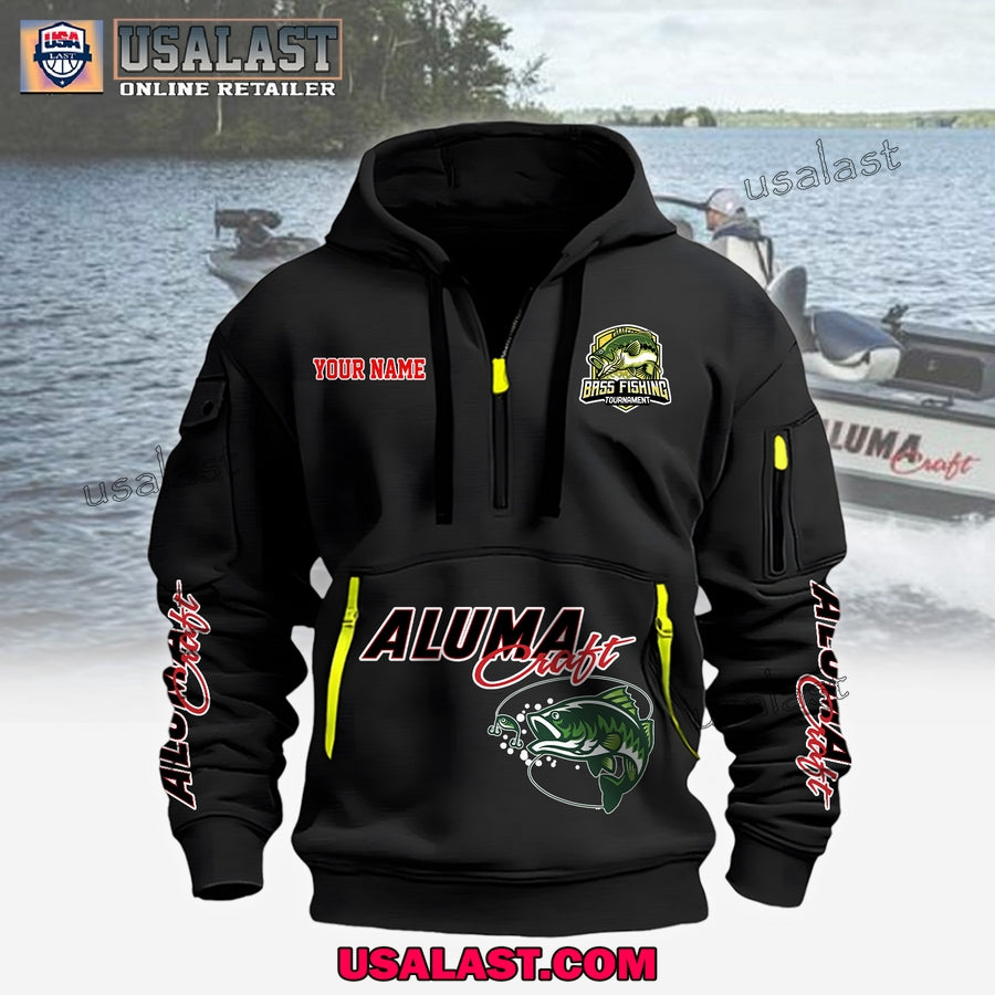Aluminum Boats Fishing Custom Name Heavy - Adult & Kids T-Shirts, Sweatshirts & Hoodies apparel design preview 1