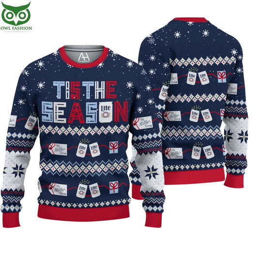 Amazing Lite Beer The Season Ugly Sweater Jumpers - Adult & Kids T-Shirts, Sweatshirts & Hoodies apparel design preview 1