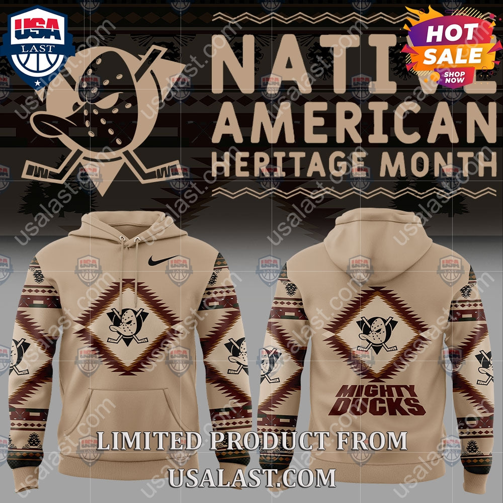 Anaheim Ducks NHL Native American Heritage Month - Adult & Kids T-Shirts, Sweatshirts & Hoodies apparel design preview 1