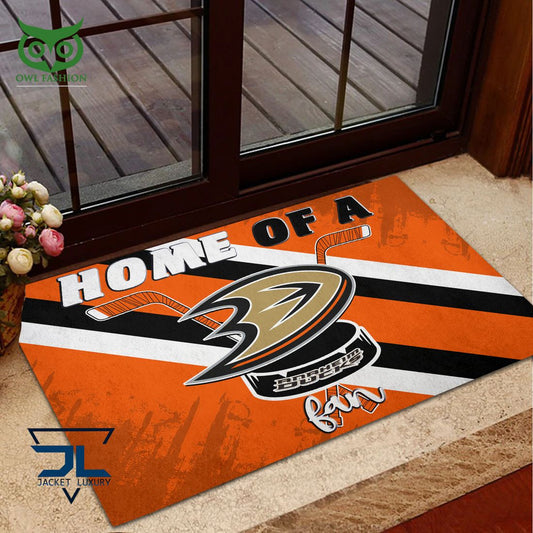 Anaheim Ducks NHL Team Doormat - Adult & Kids T-Shirts, Sweatshirts & Hoodies apparel design preview 1
