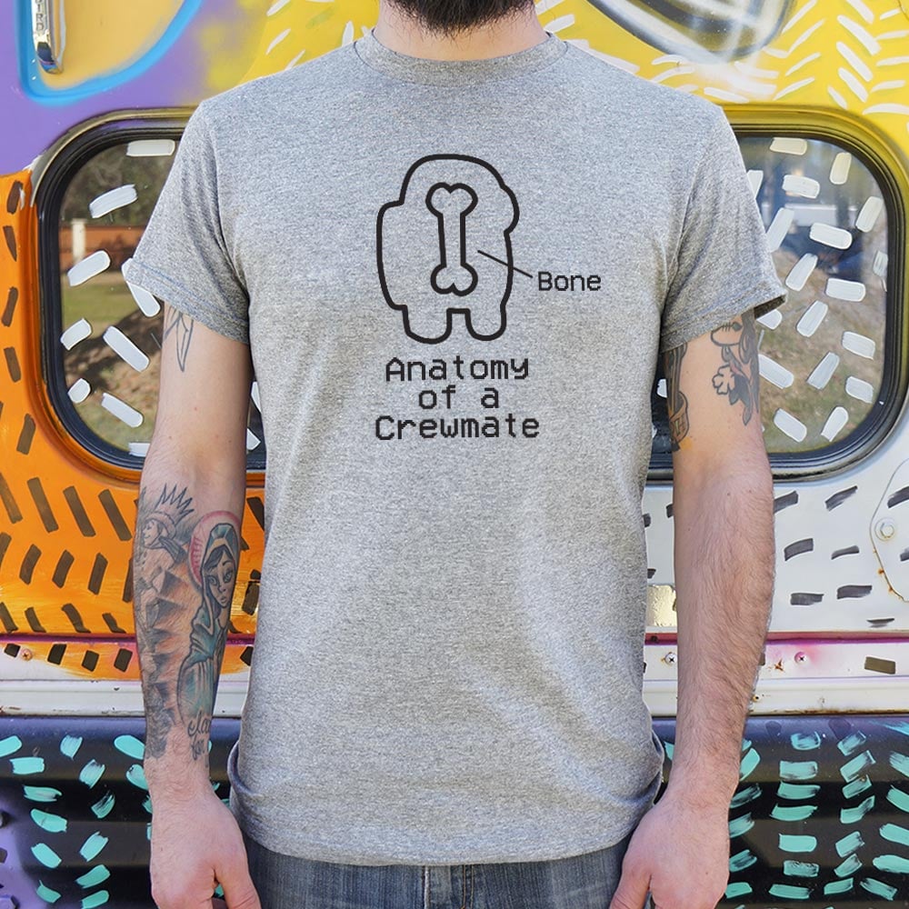 Anatomy of a Crewmate - Adult & Kids T-Shirts, Sweatshirts & Hoodies apparel design preview 1