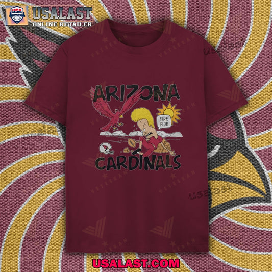 Arizona Cardinals x Beavis and Butthead - Adult & Kids T-Shirts, Sweatshirts & Hoodies apparel design preview 1