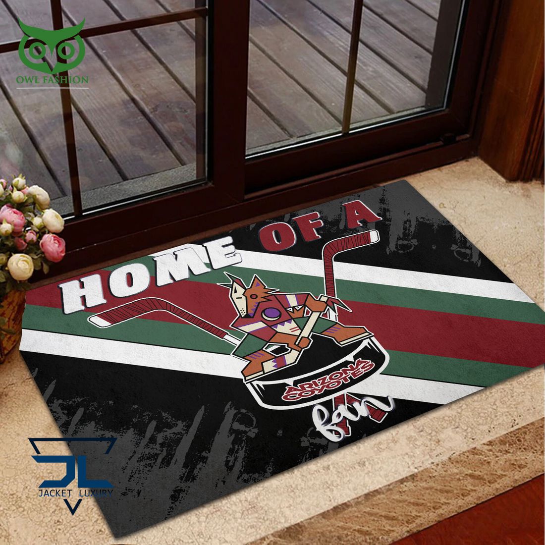 Arizona Coyotes NHL Team Doormat - Adult & Kids T-Shirts, Sweatshirts & Hoodies apparel design preview 1
