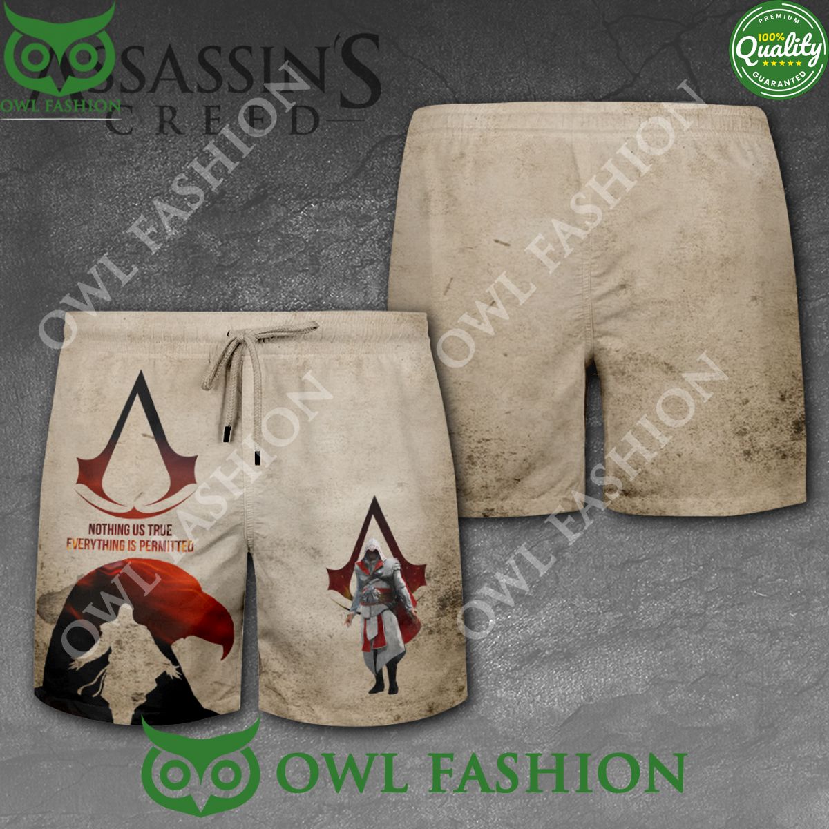Assassin's Creed Nothing Us True Everything Is - Adult & Kids T-Shirts, Sweatshirts & Hoodies apparel design preview 1