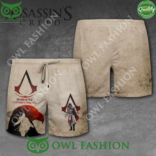 Assassin's Creed Nothing Us True Everything Is - Adult & Kids T-Shirts, Sweatshirts & Hoodies apparel design preview 1
