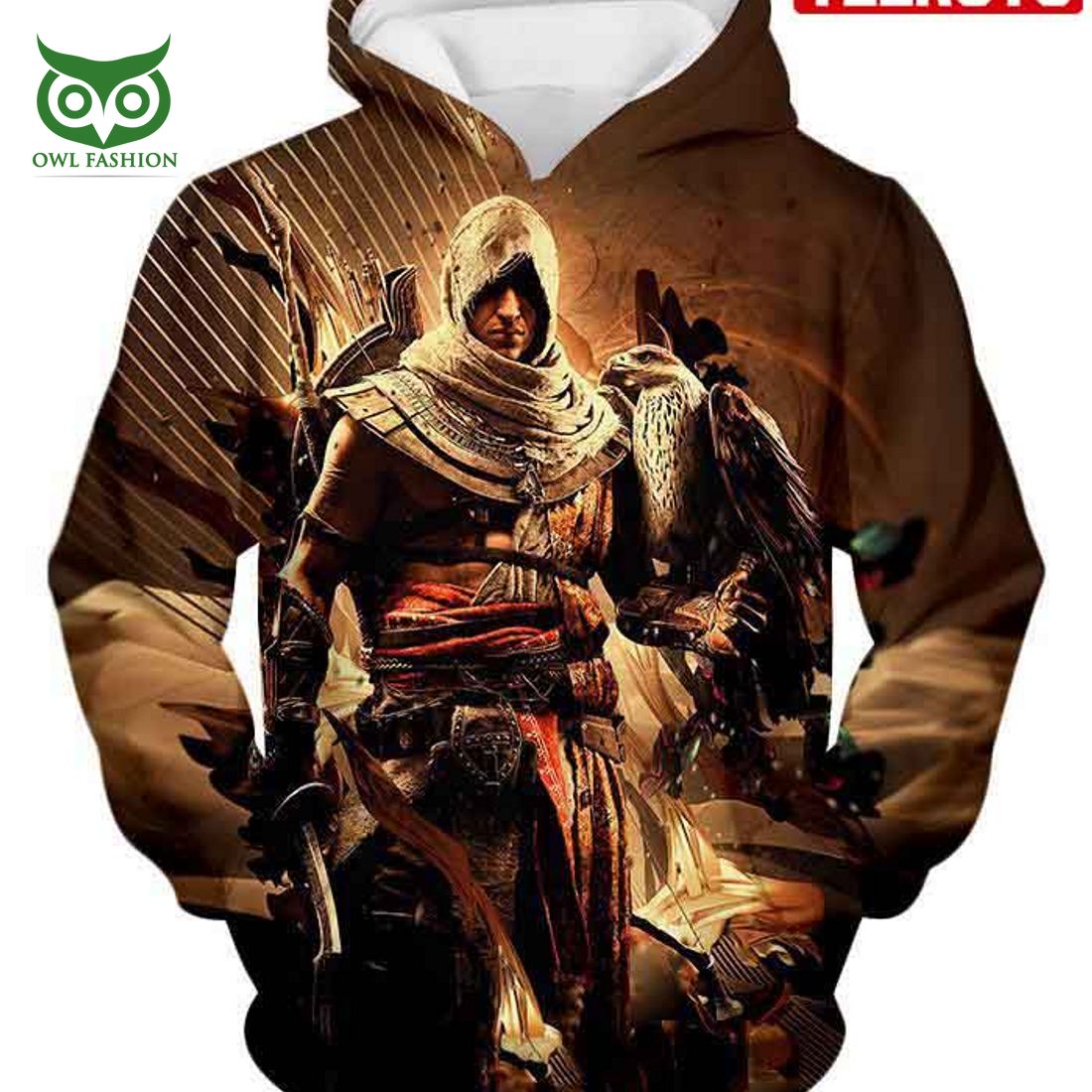 Assassin's Creed Origins Bayek Of Siwa Cool Graphic - Adult & Kids T-Shirts, Sweatshirts & Hoodies apparel design preview 1