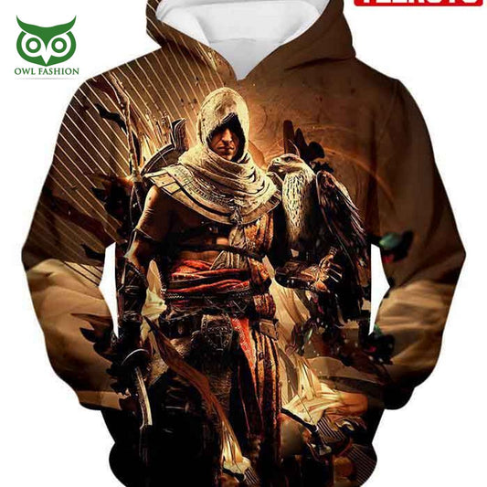 Assassin's Creed Origins Bayek Of Siwa Cool Graphic - Adult & Kids T-Shirts, Sweatshirts & Hoodies apparel design preview 1