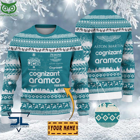 Aston Martin Cognizant F1 Team Customized Ugly - Adult & Kids T-Shirts, Sweatshirts & Hoodies apparel design preview 1