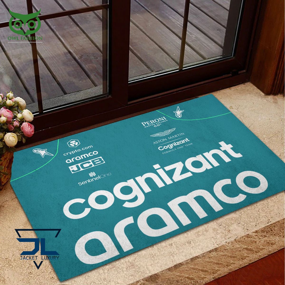 Aston Martin Cognizant F1 Team Limited Doormat - Adult & Kids T-Shirts, Sweatshirts & Hoodies apparel design preview 1