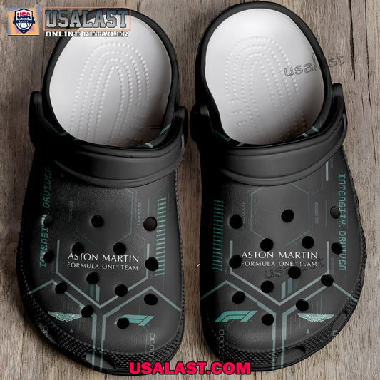 Aston Martin F1 Team Crocs Clogs Shoes - Adult & Kids T-Shirts, Sweatshirts & Hoodies apparel design preview 1