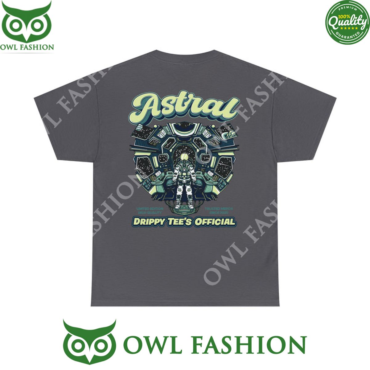 Astronaut Drippy Astral Official Limited edition - Adult & Kids T-Shirts, Sweatshirts & Hoodies apparel design preview 1