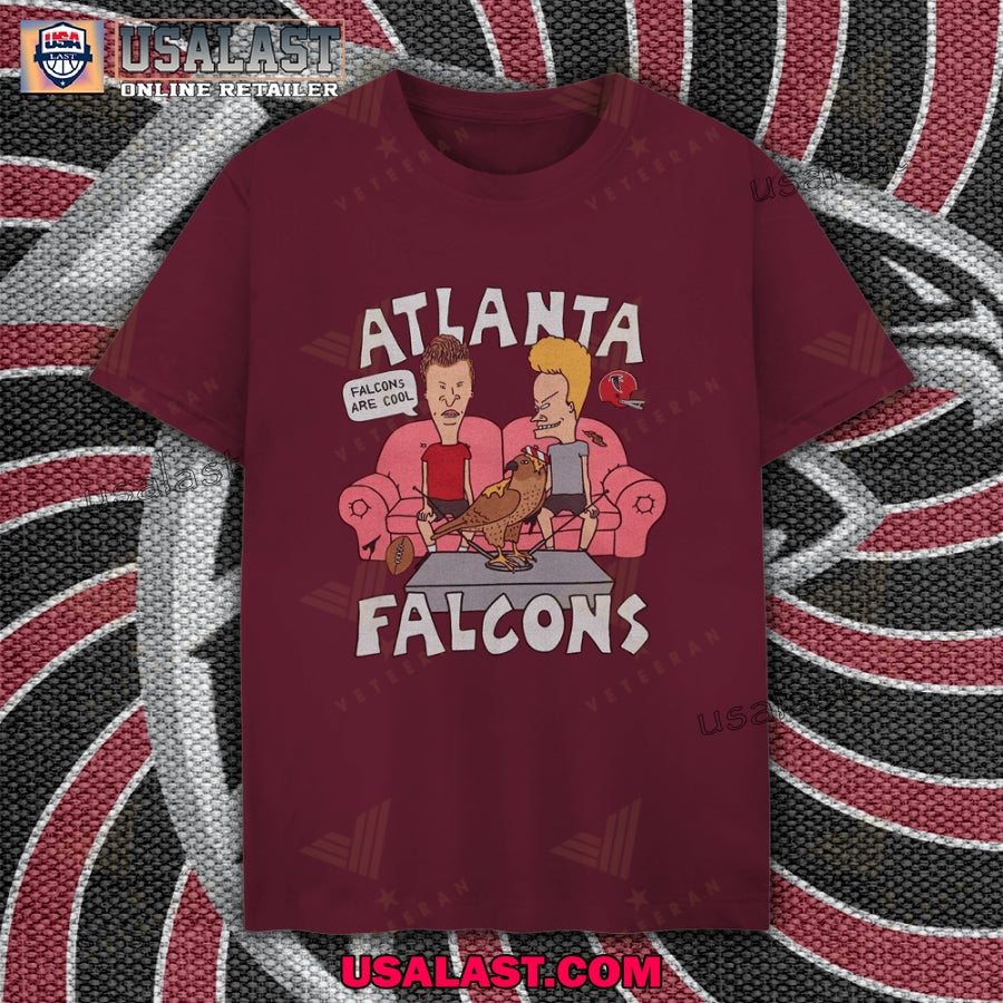 Atlanta Falcons x Beavis and Butthead - Adult & Kids T-Shirts, Sweatshirts & Hoodies apparel design preview 1