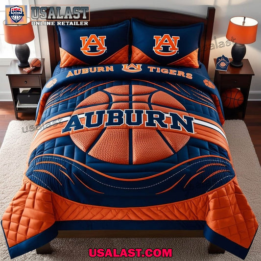 Auburn Tigers Basketball Bedding Set Duvet Cover - Adult & Kids T-Shirts, Sweatshirts & Hoodies apparel design preview 1