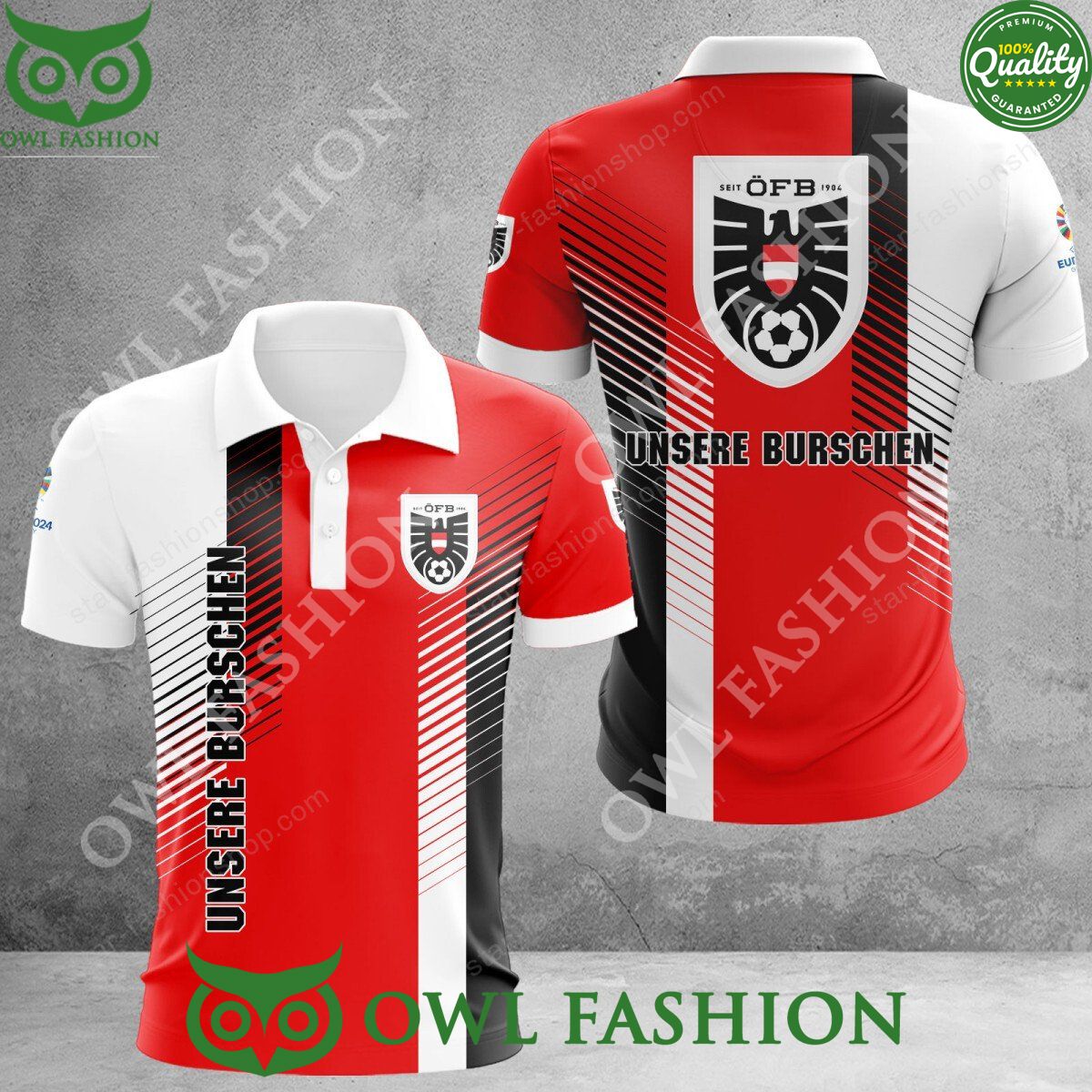 Austria Österreichische Fußballnationalmannschaft - Adult & Kids T-Shirts, Sweatshirts & Hoodies apparel design preview 1
