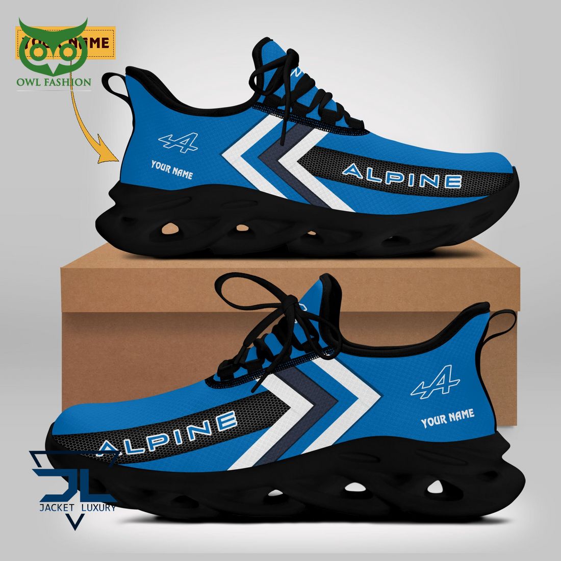 Automobiles Alpine Car Brand Max Soul Sneakers - Adult & Kids T-Shirts, Sweatshirts & Hoodies apparel design preview 1