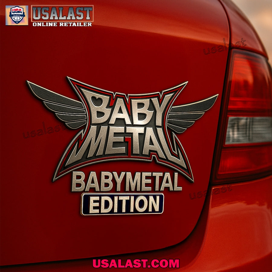 Babymetal Edition Car Emblem Custom 3D Badge - Adult & Kids T-Shirts, Sweatshirts & Hoodies apparel design preview 1