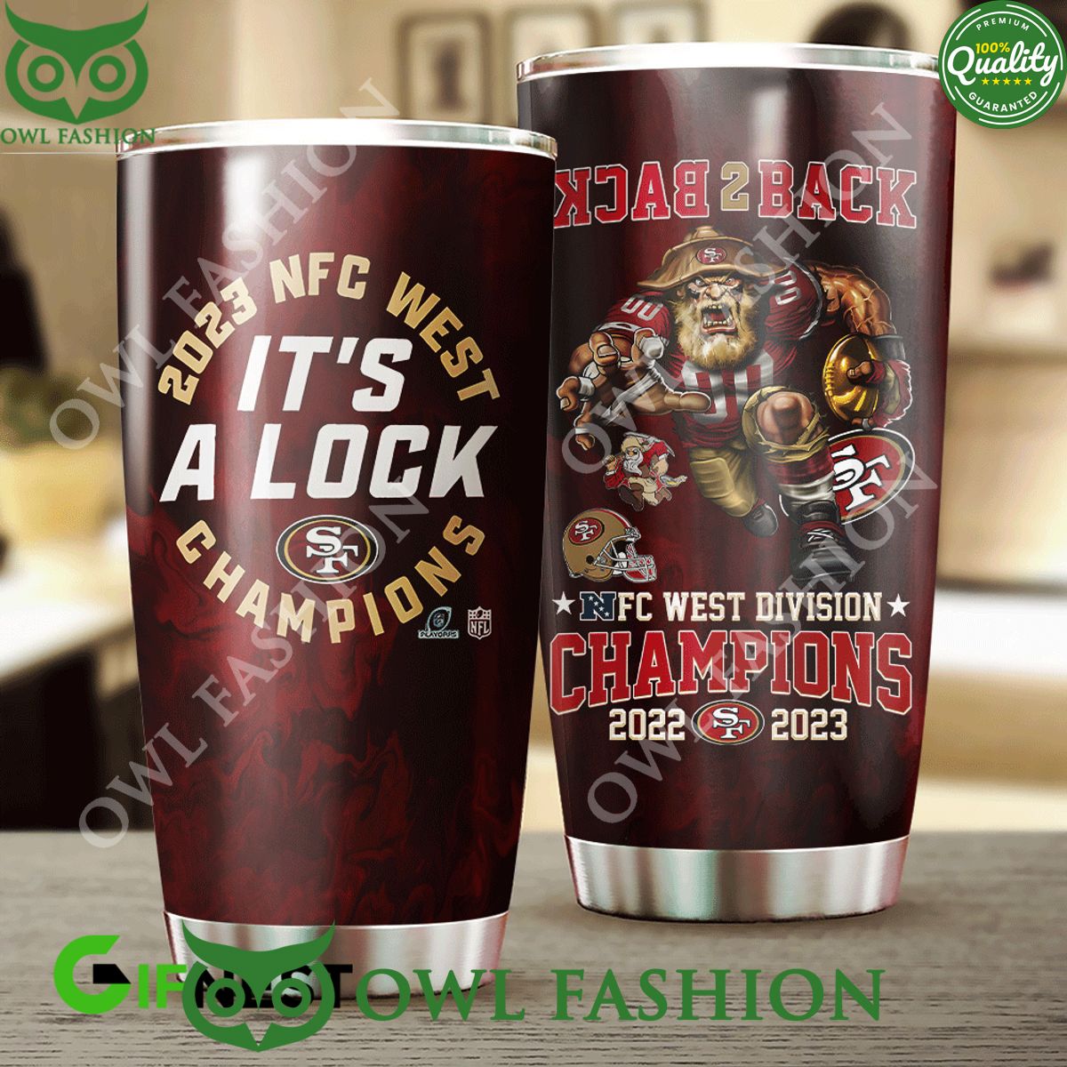 Back to San Francisco NFC Tumbler Cup - Adult & Kids T-Shirts, Sweatshirts & Hoodies apparel design preview 1