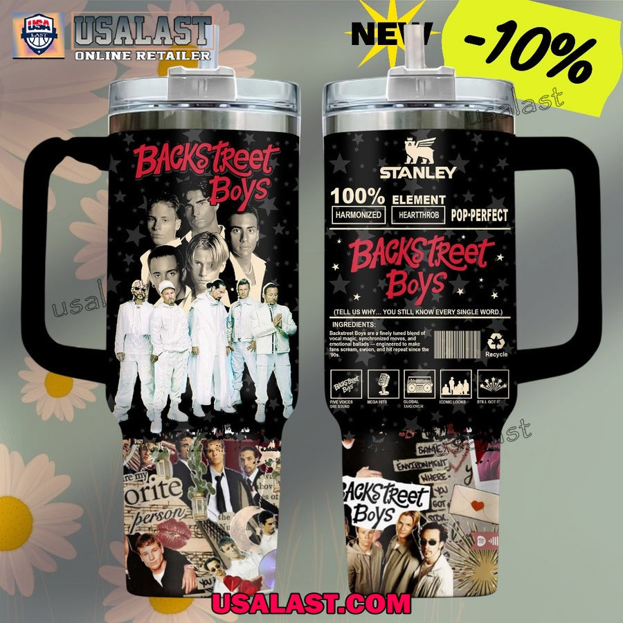 Backstreet Boys Limited Edition 40oz Tumbler - Adult & Kids T-Shirts, Sweatshirts & Hoodies apparel design preview 1